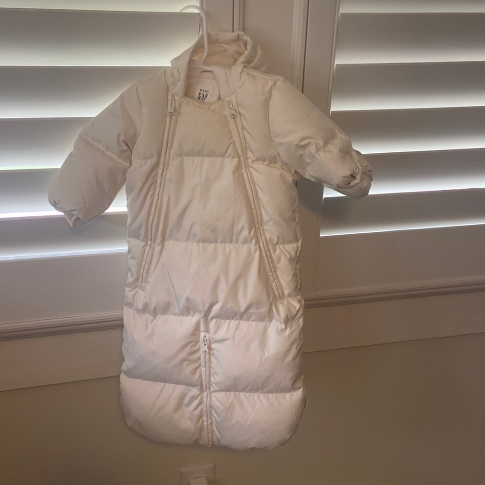Gap 0-3 month Baby snow suit